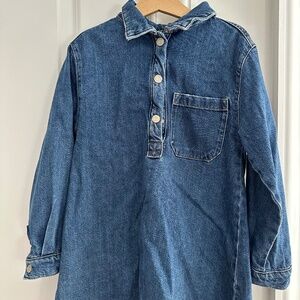 Zara denim girls dress